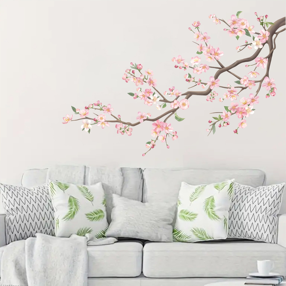 Watercolour Bird Flower Wall S - Baby Girl Nursery Quotes ulasan dan harga