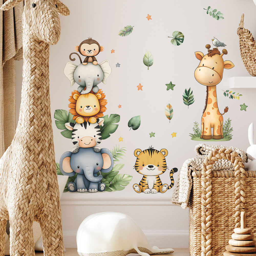 Boho Forest Animals Wall Stick - Baby Nursery Decor Girl ulasan dan harga