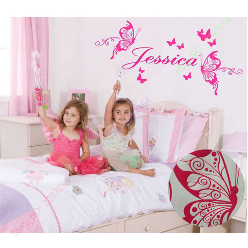 New Butterflies Personalized N - Baby Girl Nursery Quotes ulasan dan harga