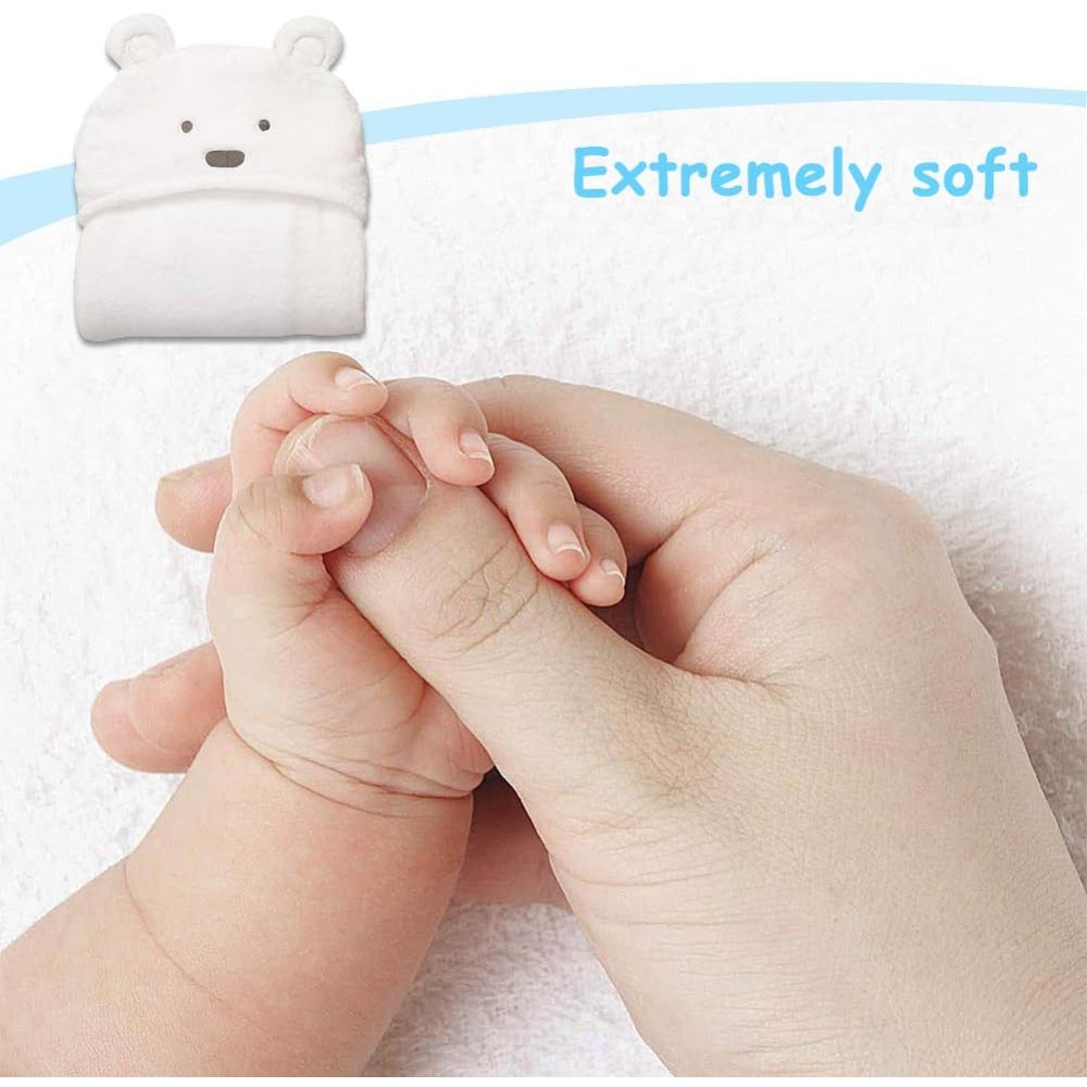 Cute Bear Hooded Towel for Kid - Baby Nursery Boy ulasan dan harga