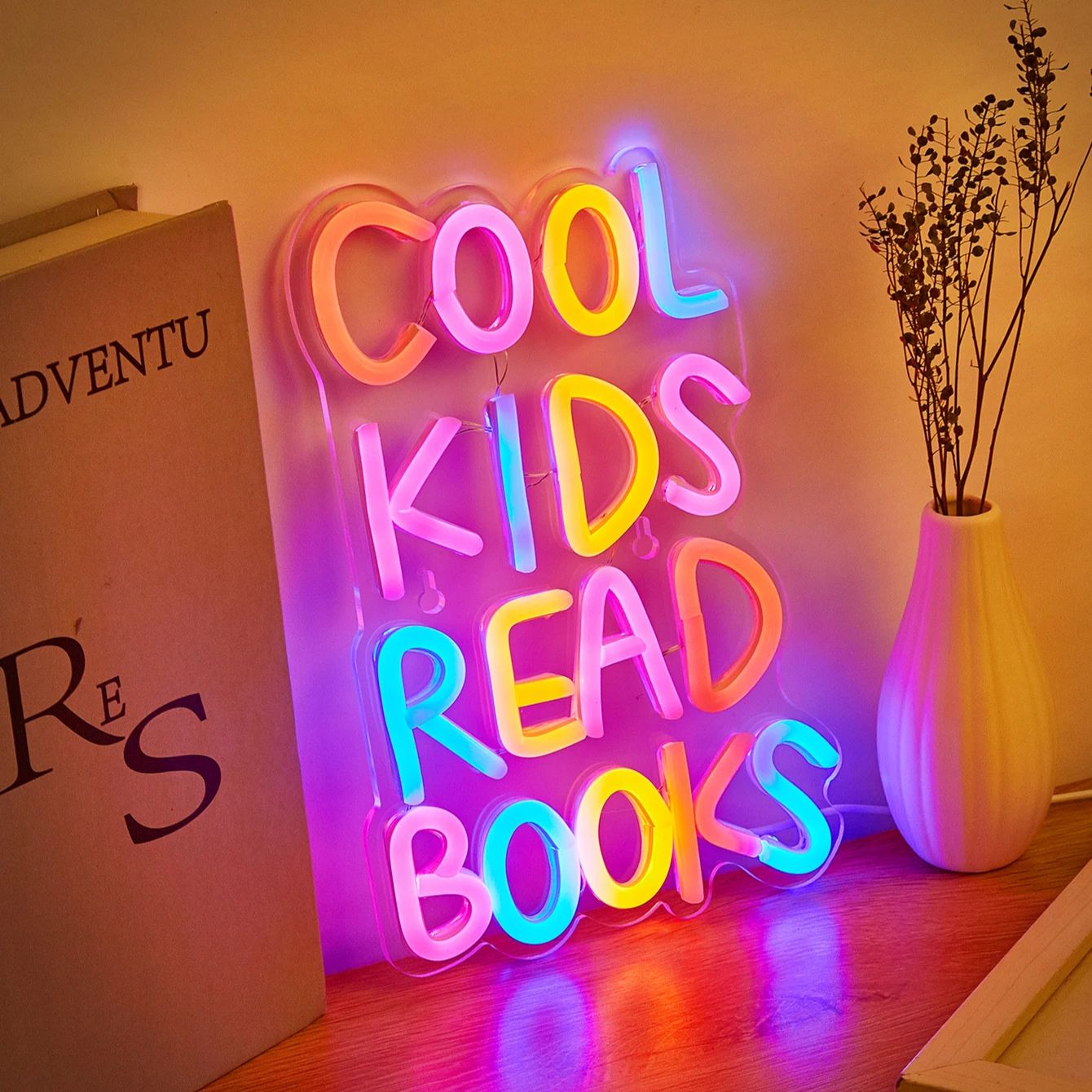 Chi-buy LED Neon Cool Kids Rea - Baby Nursery Wall Lights ulasan dan harga