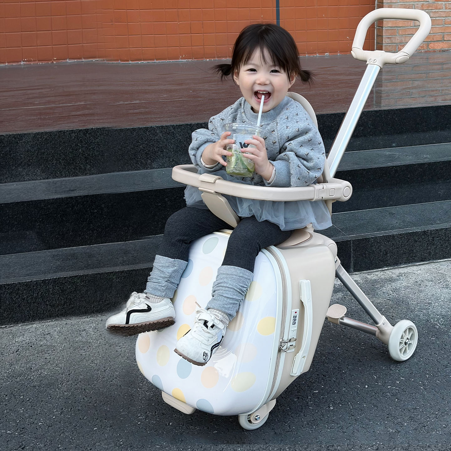Bunnyfly Children Luggage Case - Baby Nursery Trolley ulasan dan harga