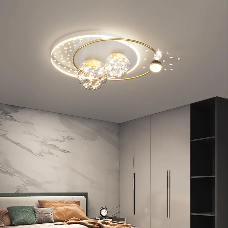 Nordic Starlit Sky Child Ceili - Baby Nursery Light Fixture ulasan dan harga