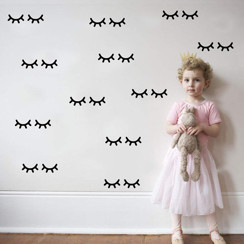 Kids Room Decoration  Eyelash  - Baby Nursery Decor Girl ulasan dan harga