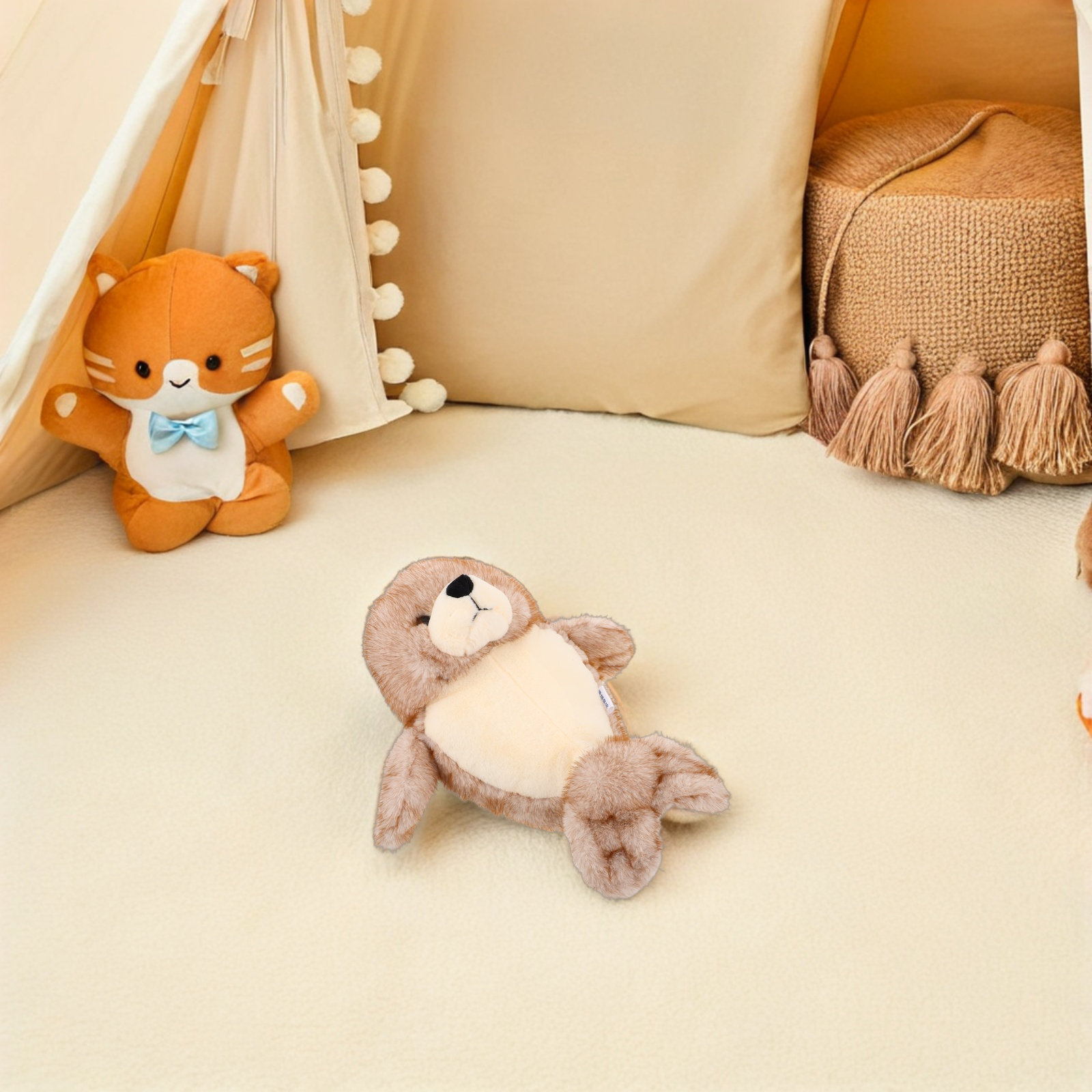 Seal Stuffed Animal Soft Cuddl - Baby Nursery Decor Girl ulasan dan harga