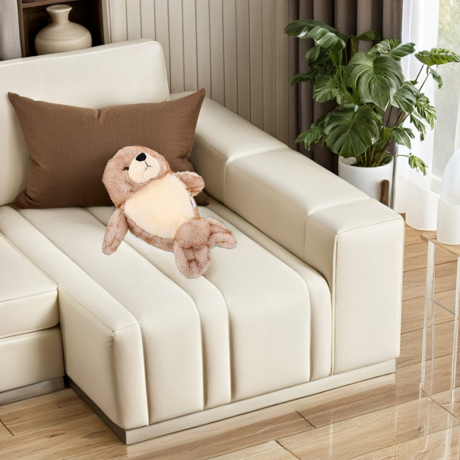 Seal Stuffed Animal Soft Cuddl - Baby Nursery Decor Girl ulasan dan harga