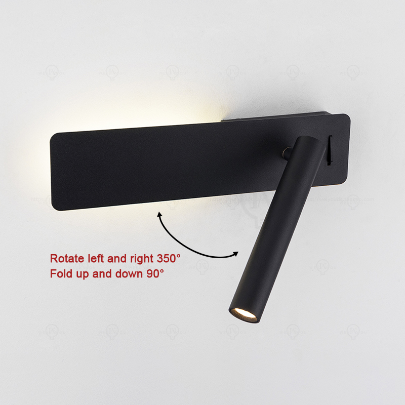 White Nordic LED Bedside Readi - Baby Nursery Wall Lights ulasan dan harga
